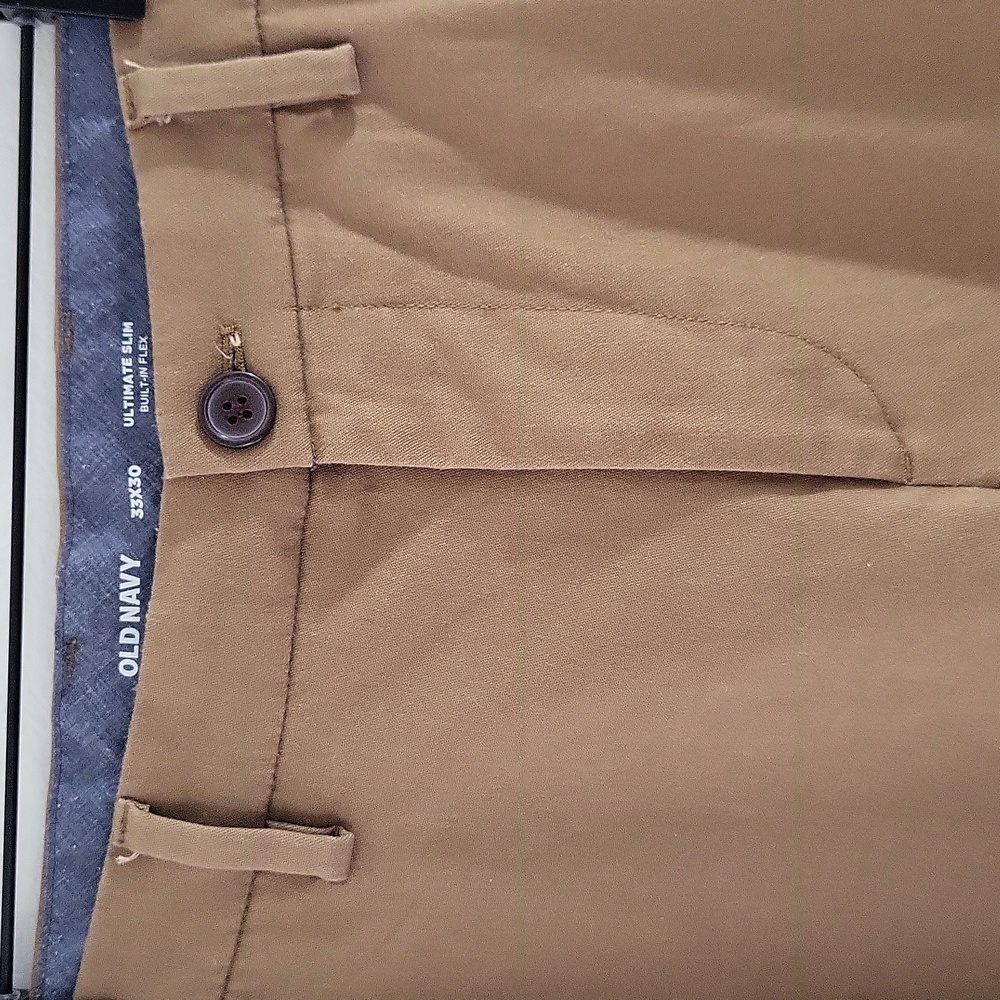 Tan Slim Pant 33x30 - Picture 3 of 6